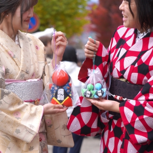 思い出体験館の”魅せ歩き”